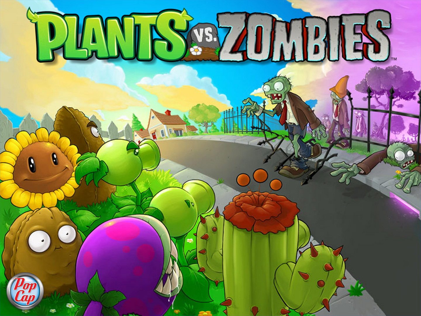 植物大战僵尸 年度加强版（Plants Vs Zombies）免安装中文版-游戏小镇