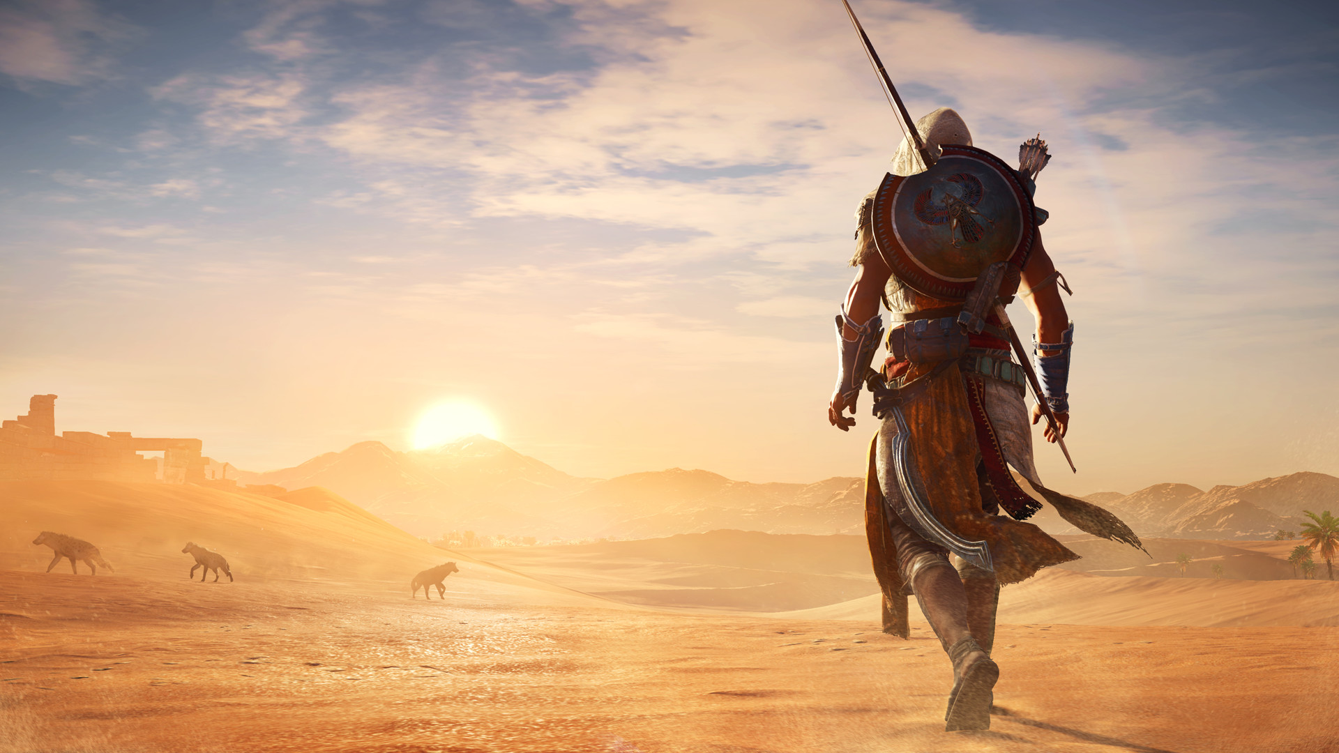 刺客信条 起源（Assassin’s Creed Origins）全DLC免安装中文版-点击下载 – 游戏下载-游戏小镇
