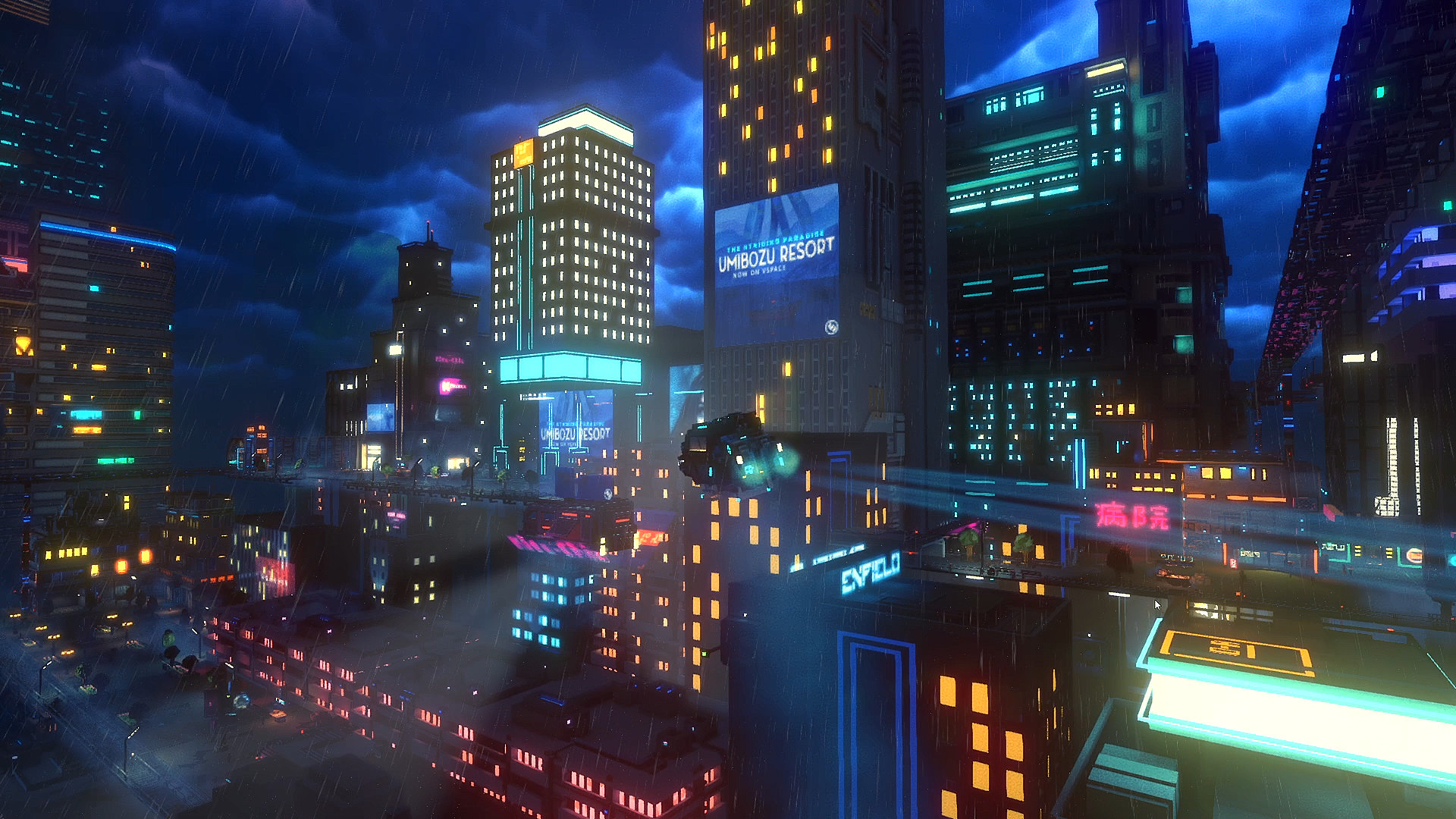 云朋克 鬼影之城（Cloudpunk City of Ghosts）中文版-游戏小镇